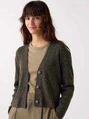 Акція на Кардиган жіночий Uniqlo 836947251 M Зелений від Rozetka