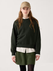 Акція на Спідниця міні осіння жіноча Uniqlo 629760020 L Зелена від Rozetka