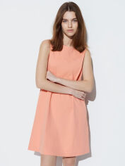 Акція на Плаття коротке жіноче літнє Uniqlo 520738605 L Помаранчеве від Rozetka