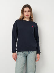Акція на Світшот жіночий Polo Ralph Lauren 11426.3 L Темно-синій від Rozetka