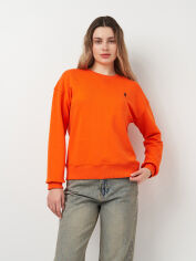 Акція на Світшот жіночий Polo Ralph Lauren 11426.4 S Помаранчевий від Rozetka