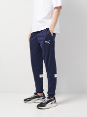 Акція на Спортивні штани чоловічі Puma Individualrise Pant 65947606 S Navy-White від Rozetka