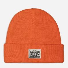 Акція на Шапка жіноча Levi`s 720660785 One Size Помаранчева від Rozetka