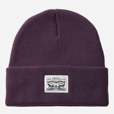 Акція на Шапка Levi`s 61590269 One Size Фіолетова від Rozetka