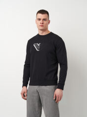 Акція на Світшот чоловічий Emporio Armani 11418.1 2XL Чорний від Rozetka