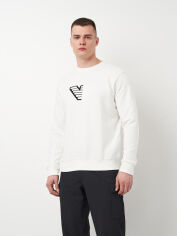 Акція на Світшот чоловічий Emporio Armani 11418.2 XL Білий від Rozetka