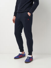 Акція на Спортивні штани чоловічі Polo Ralph Lauren 11428.3 XL Темно-сині від Rozetka