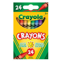 Акція на Набор восковых мелков 24 цвета Crayola 0024 від Podushka