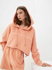 Акція на Худі оверсайз жіноче Adidas H62751c17 M Персикове від Rozetka