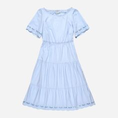 Акція на Сукня міді літня жіноча Mint&Berry GD-00052396 38 Блакитна від Rozetka