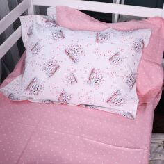 Акція на Простирадло на гумці MirSon Poplin Line Kids 04 Cats 160x190 см від Rozetka