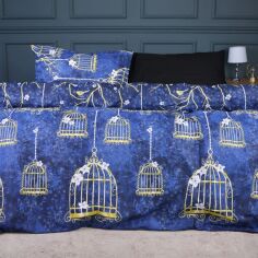 Акція на Простирадло MirSon Ranforce Elite 17-0741 Golden Cage 220x240 см від Rozetka