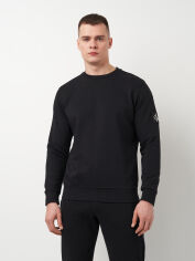 Акція на Світшот чоловічий Calvin Klein Jeans 11430.1 M Чорний від Rozetka
