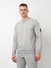 Акція на Світшот чоловічий Calvin Klein Jeans 11430.6 2XL Сірий від Rozetka