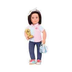 Акция на Набор Our Generation DELUXE Кукла Эверли с книгой и аксессуарами для боулинга 46 сантиметров (BD31165AZ) от MOYO