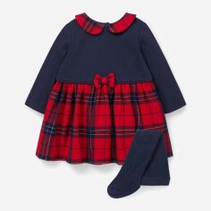 Акція на Дитяче плаття + колготи для дівчинки C&A GD-00062406 62 см Різнобарвне від Rozetka