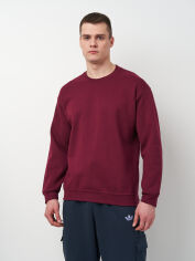 Акція на Світшот на флісі чоловічий Gildan gi18500ma 2XL Бордовий від Rozetka