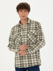 Акція на Сорочка чоловіча Pierre Cardin G021GL004-000-1705014(haki) L Хакі від Rozetka