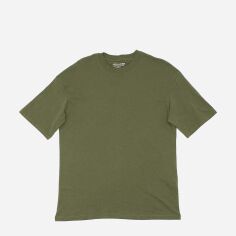 Акція на Футболка бавовняна довга чоловіча Jack & Jones XAZ404001MRDU M Хакі від Rozetka