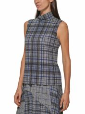 Акція на Блузка жіноча Calvin Klein 922782078 XS Сіра від Rozetka