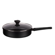 Акція на Сковорода с крышкой глубокая 28 см Gemini Gourmet Andria Ardesto AR1928GMG від Podushka