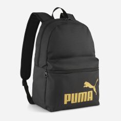 Акція на Рюкзак спортивний тканинний 22 л вміщує формат А4 Puma Phase Backpack 09116403 Чорний від Rozetka