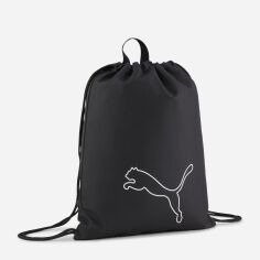 Акція на Рюкзак спортивний тканинний Puma Plus Gym Sack 09118301 Чорний від Rozetka