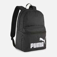 Акція на Рюкзак спортивний тканинний 22 л вміщує формат А4 Puma Phase Backpack 09116401 Чорний від Rozetka