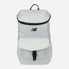 Акція на Рюкзак спортивний тканинний 23 л вміщує формат A4 New Balance Essentials TL LAB51904WT Білий від Rozetka