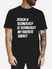 Акція на Футболка бавовняна довга чоловіча Ctrl Design & Technology... CNTRLB10017 M Чорна з принтом від Rozetka