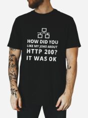 Акція на Футболка бавовняна довга чоловіча Ctrl How did you... CNTRLB10044 2XL Чорна з принтом від Rozetka
