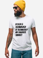 Акція на Футболка бавовняна довга чоловіча Ctrl Design &... CNTRLW10015 2XL Біла з принтом від Rozetka