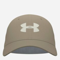 Акція на Кепка чоловіча Under Armour Men's Blitzing 1376700-299 M/L Бежева від Rozetka