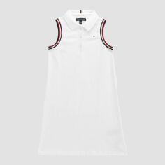 Акція на Підліткова літня сукня для дівчинки Tommy Hilfiger 935182092 140 см Біла від Rozetka