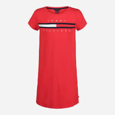 Акція на Дитяче літнє плаття для дівчинки Tommy Hilfiger 128832335 116 см Червоне від Rozetka