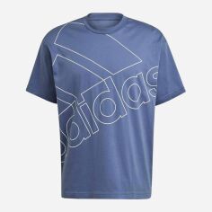 Акція на Футболка чоловіча adidas U Favs Q1 T GK9425 S Темно-синій від Rozetka