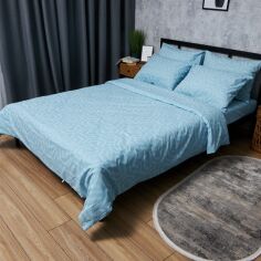 Акція на Комплект постільної білизни Moon&Star King Size 220x240 наволочки 4х50х70 Бязь Gold Люкс Arctic Glow (MS-820005848) від Rozetka