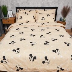 Акція на Підковдра Moon&Star Бязь Gold Люкс Mickey Mouse King Size 220 x 240 см (MS-870000674) від Rozetka