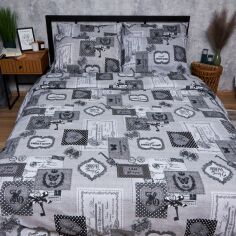 Акція на Підковдра Moon&Star Бязь Gold Люкс Vintage Keys Полуторна 143 x 210 см (MS-870000785) від Rozetka