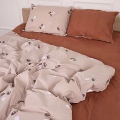 Акція на Комплект постільної білизни MirSon King Size 220x240 см 17-4832 Eleanor Бязь від Rozetka