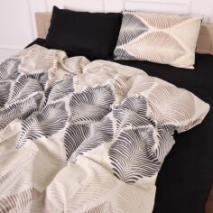 Акція на Комплект постільної білизни MirSon King Size 220х240 см 17-4842 Ermanno Бязь від Rozetka