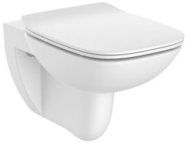 Акція на Унітаз підвісний ROCA Debba A34H993000 з сидінням Slim Soft Close дюропласт від Rozetka
