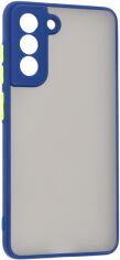 Акція на Панель ArmorStandart Frosted Matte для Samsung Galaxy S21 FE Navy Blue від Rozetka