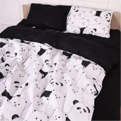 Акція на Підковдра MirSon Бязь 17-4849 White bear 143х210 см від Rozetka