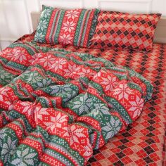 Акція на Підковдра MirSon Бязь 17-0659 Christmas 175х210 см від Rozetka