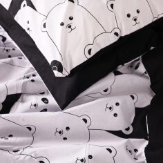 Акція на Наволочка MirSon 17-4849 White bear Бязь 70х70 см від Rozetka