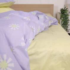 Акція на Простирадло MirSon Ranforce Elite 17-4826 Lenora 150х220 см від Rozetka