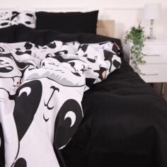 Акція на Простирадло MirSon Бязь 17-4850 Panda 180x220 см від Rozetka