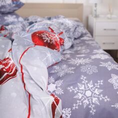 Акція на Простирадло MirSon Ranforce Elite 17-0657 Mistletoe 200x220 см від Rozetka