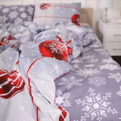 Акція на Простирадло MirSon Бязь 17-0657 Mistletoe 220x240 см від Rozetka